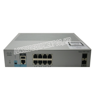 Cisco WS-C2960L-8TS-LL Katalysator 2960-L Switch 8 poort GigE, 2 x 1G SFP LAN Lite