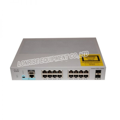 Cisco WS-C2960L-16TS-LL Katalysator 2960-L Switch 16 Poort GigE 2 X 1G SFP LAN Lite