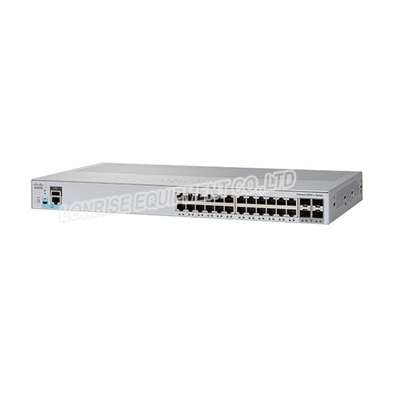 Cisco WS-C2960L-24TS-LL Katalysator 2960-L Switch 24 poort GigE 4 x 1G SFP LAN Lite