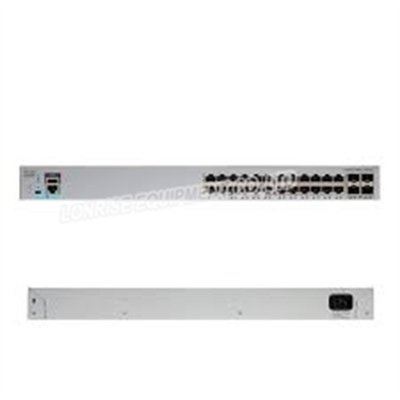 Cisco WS-C2960L-24TS-LL Katalysator 2960-L Switch 24 poort GigE 4 x 1G SFP LAN Lite