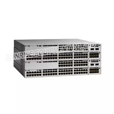 C9300-48S-E Cisco Switch-katalysator 9300 48 GE SFP-poorten Modulaire uplink-switch