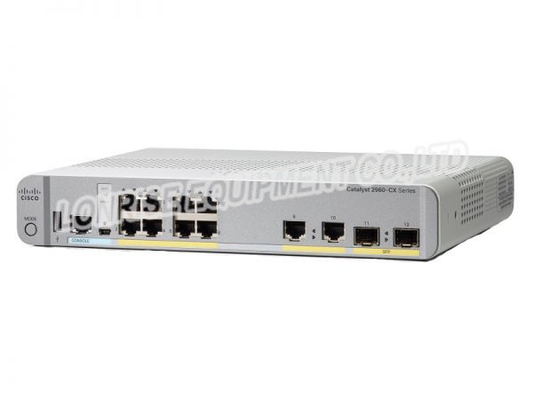 Cisco WS-C2960CX-8TC-L Katalysator 2960-CX poort compact Switch Layer 2 Ethernet-poorten