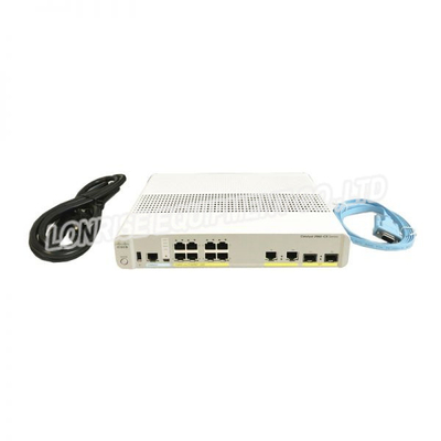 Cisco WS-C2960CX-8PC-L Katalysator 2960-CX 8 Poorts Compact Switch Layer 2 POE+ 124W 2 SFP 2GE Uplinks