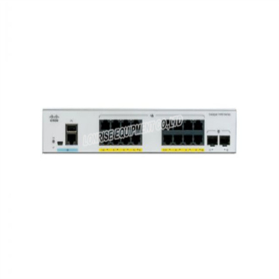 C1000-16P-2G-L 1000-serie switches 16 Ethernet PoE+-poorten en 120 W PoE-budget met 2x 1G SFP-uplinks