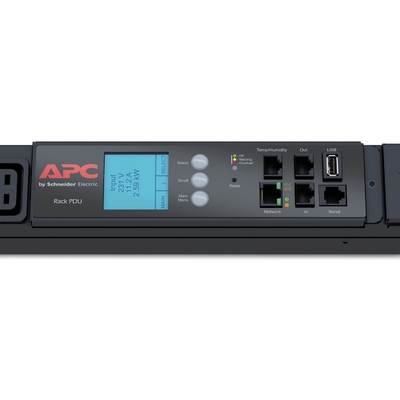 APC AP8886 Gemeten Rek PDU 2G, ZeroU, 22.0kW (32A) 17.3kW (24A), 230V, (30) C13 & (12) C19