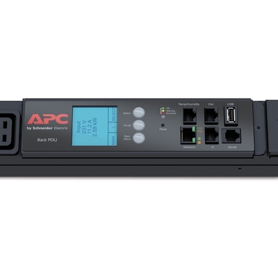 APC AP8886 Gemeten Rek PDU 2G, ZeroU, 22.0kW (32A) 17.3kW (24A), 230V, (30) C13 &amp; (12) C19