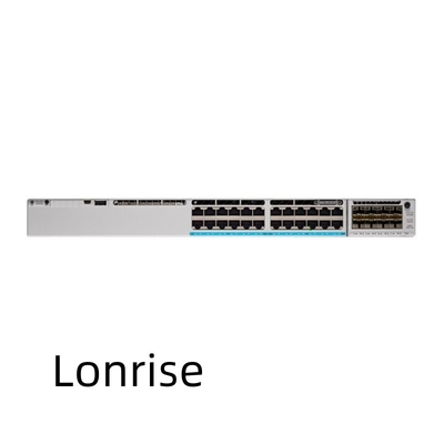 C9300-24P-E - Cisco-Schakelaarkatalysator 9300 24-haven PoE+ Netwerkhoofdzaak