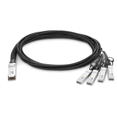 Optische transceivermodule 4xSFP10G passieve koperen splitterkabel QSFP-4SFP10G-CU5M