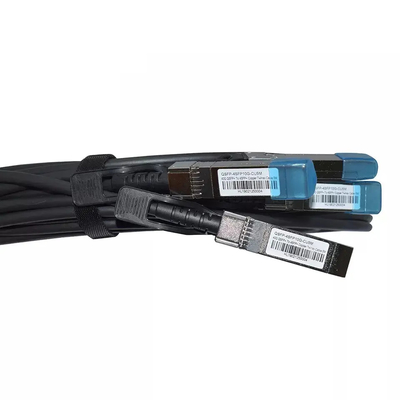 Optische transceivermodule 4xSFP10G passieve koperen splitterkabel QSFP-4SFP10G-CU5M