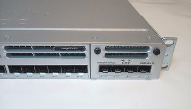 Cisco Switch WS-C3850-12S-SCatalyst 3850 serie 12 SFP Port Switch IP Base is de volgende generatie stapelbare switch op ondernemingsniveau die is geïntegreerd met 12 SFP-poorten in de IP-basisfunctieset