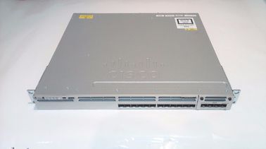 Cisco Switch WS-C3850-12S-SCatalyst 3850 serie 12 SFP Port Switch IP Base is de volgende generatie stapelbare switch op ondernemingsniveau die is geïntegreerd met 12 SFP-poorten in de IP-basisfunctieset