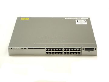 WS-C3850-24T-S Cisco Switch 3850 Catalyst 24 Port Data IP Base 10/100/1000Mbps Stapelbare 24 10/100/1000 Ethernet-poorten met 350WAC stroomtoevoer
