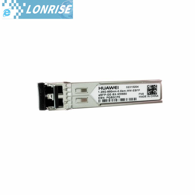 eSFP-GE-SX-MM850 Huawei SFP-module ESFP GE SX MM850 is een optische transceiver en een multi-mode-module