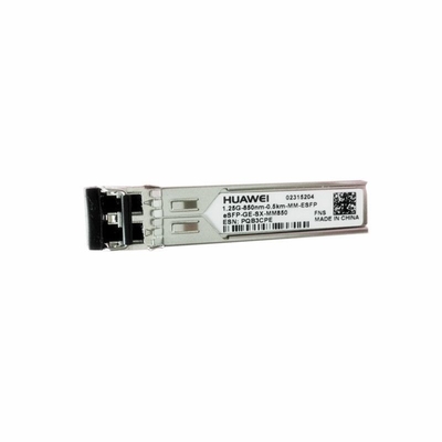 eSFP-GE-SX-MM850 Huawei SFP-module ESFP GE SX MM850 is een optische transceiver en een multi-mode-module
