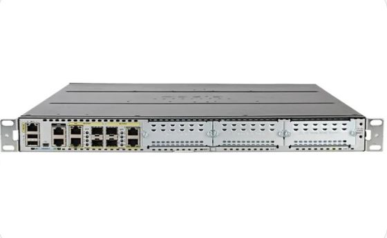 Cisco ISR4431-SEC/K9 Industrial Network Router met 500Mbps-1Gbps doorvoer, 4 SFP-poorten en multi-core CPU