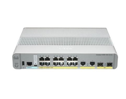 WS-C3560CX-12PD-S Cisco Catalyst 3560-CX 12-poort compacte Switch Layer 3 POE- 12 x 10/100/1000 Ethernet-poorten