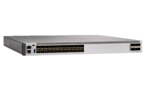 C9500-24X-E Cisco Switch Catalyst 9500 24-poort Switch - 16x 10GE + 8x 10G SFP+ - NW Ess. Licentie