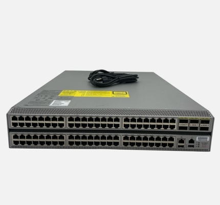 N9K-C93120TX Cisco Nexus 9000 Series Switch Nexus 9300 met 96p 100M/1/10G-T en 6p 40G QSFP is de Nexus 9300 met 96p 100M/1/10G-T en 6p 40G QSFP