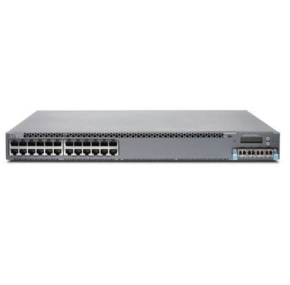EX3400-24T EX3400 24-poort 10/100/1000BaseT 4 X 1/10G SFP/SFP+ 2 X 40G QSFP+ Redundante ventilatoren Front-to-Back Airflow