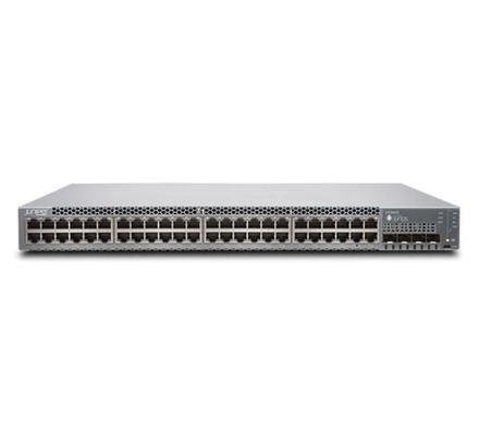 EX3400-48P EX3400 48-poort 10/100/1000BaseT PoE+ 4 X 1/10G SFP/SFP+ 2 X 40G QSFP+ Redundante ventilatoren Front-to-Back luchtstroom