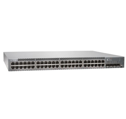 EX3400-48P EX3400 48-poort 10/100/1000BaseT PoE+ 4 X 1/10G SFP/SFP+ 2 X 40G QSFP+ Redundante ventilatoren Front-to-Back luchtstroom