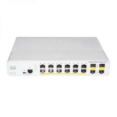 WS C2960C 12PC L-katalysator 2960 C-serie FE-schakelaar 12 FE PoE 2 x dubbele uplink