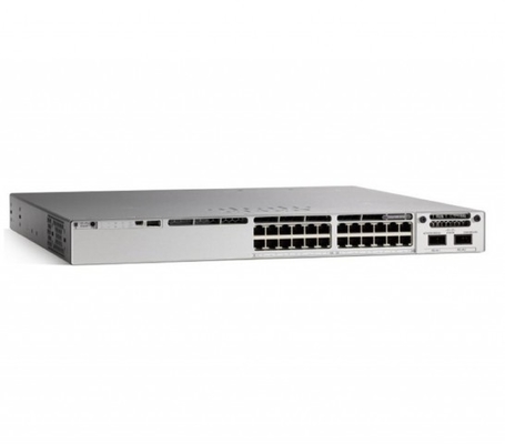 C9300L-24P-4G-A Cisco Catalyst 9300L Schakelaars 24-poort Vaste uplinks PoE+ 4X1G Uplinks Netwerkvoordeel