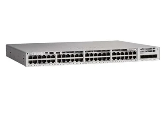 C9300L-48T-4G-E Cisco Catalyst 9300L Schakelaars 48-poort Vaste uplinks Gegevens Alleen 4X1G Uplinks Network Essentials