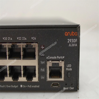 JL261A Industrial Ethernet Switch 1000mbps Metalen Half-Duplex Poe Switch Lacp Functie Nieuwe conditie