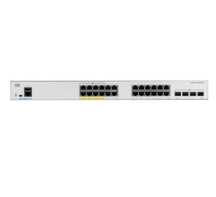 C1000-24T-4X-L Cisco Catalyst 1000 Series Switches 24x 10/100/1000 Ethernet-poorten 4x 10G SFP-uplinken