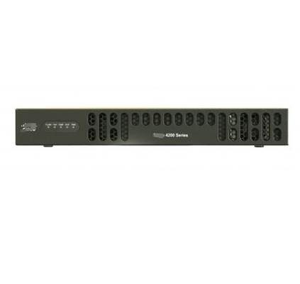ISR4221-SEC/K9 Cisco ISR 4221 Router 2 WAN/LAN-poorten 1 SFP-poort Multi Core CPU 2 NIM Security Bundle