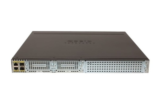 ISR4221-AX/K9 Cisco ISR 4221 Router AX Bundle W/APP 2 WAN/LAN-poorten 1 SFP-poort Multi-Core CPU 2 NIM Security Bundle