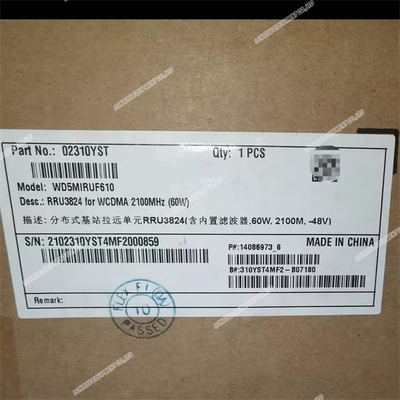 Rru3826 Wcdma 2100mhz (80w) 02310kkq Geschikt voor Telecom Base Station klaar om te gaan