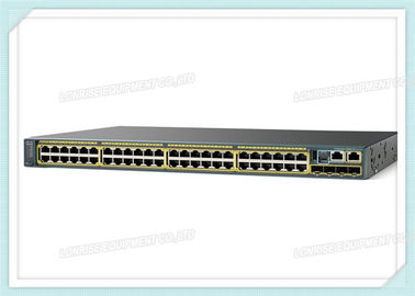 Cisco Switch WS-C2960S-48LPS-L 48 Port Poe Gigabit Ethernet Switch Cisco Network Switch biedt aangestoken 48 Power over Ethernet (PoE) Ethernet 10/100/1000 poorten met 370W PoE stroomtoevoer