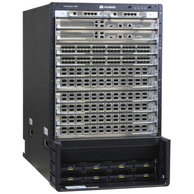CE12808 AC-serie Data Center Switch Assembly Chassis met CMU's en ventilatoren