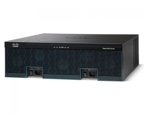 CISCO 3925 K9 Router 3900 Serie ISR G2 kan worden geüpgraded voor nog hogere prestaties als volgende generatie WAN-omgeving