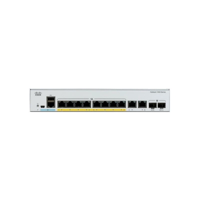 C1000 8T 2G L Cisco Catalyst 1000 Series Switches zijn vaste beheerde Gigabit Ethernet Enterprise-klasse switches