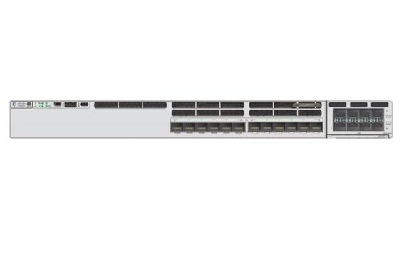 C9300X-12Y-E Catalyst 9300 12-poort 25G/10G/1G SFP28 met modulaire uplink Network Essential