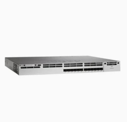 C9300X-12Y-E Catalyst 9300 12-poort 25G/10G/1G SFP28 met modulaire uplink Network Essential