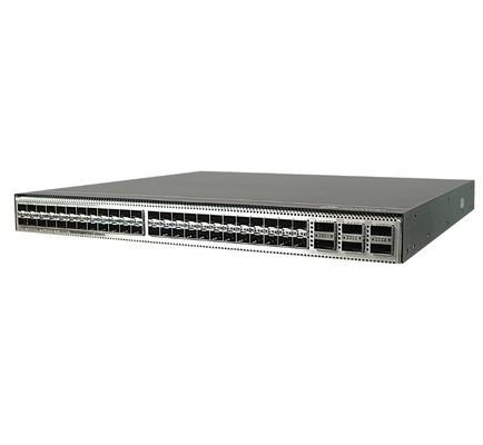 CE6863E-48S6CQ-F Huawei CloudEngine 6800 48*25G SFP28, 6*100G QSFP28, 2* wisselstroomvoorziening, luchtuitlaat aan de poortzijde