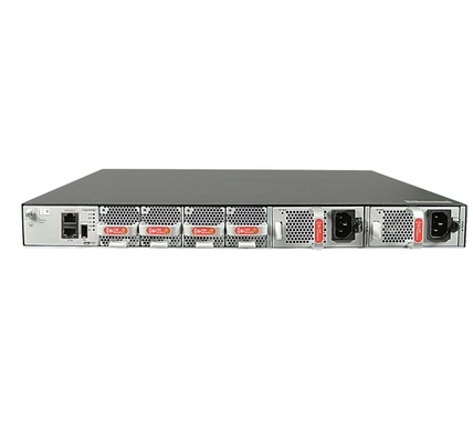 CE6863E-48S6CQ-F Huawei CloudEngine 6800 48*25G SFP28, 6*100G QSFP28, 2* wisselstroomvoorziening, luchtuitlaat aan de poortzijde