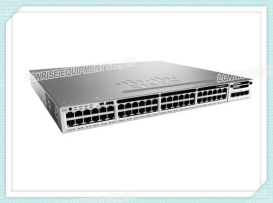 Ethernet Network Switch WS-C3850-48P-L Cisco Catalyst 3850 48 Port PoE LAN Base is de volgende generatie stapelbare enterprise level switch en geïntegreerd met 48 Ethernet POE + ports met upgradeable L