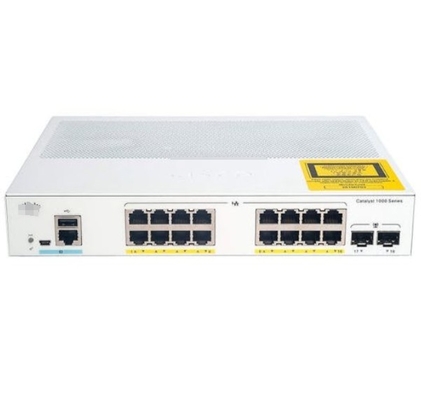Cisco C1300-16T-2G - Cisco Switches C1300-16T-2G Catalyst 1300 16-poort GE, 2x1G SFP