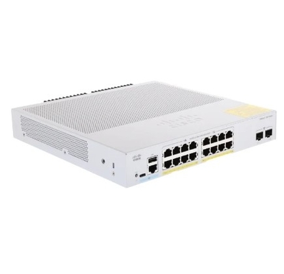 Cisco C1300-16T-2G - Cisco Switches C1300-16T-2G Catalyst 1300 16-poort GE, 2x1G SFP