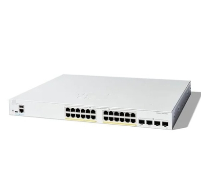 Cisco C1300-24T-4G 24x 10/100/1000 poorten 4x 1 Gigabit SFP+ Rack-mountable