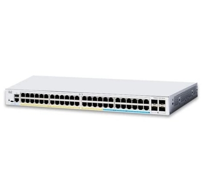 C1200-48P-4G Cisco C1200-48P-4G 48x 10/100/1000 PoE+-poorten met een vermogen van 375W, 4x Gigabit SFP, op een rack te monteren