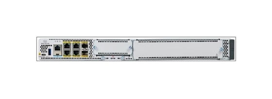 C8300-1N1S-4T2X - Cisco Catalyst 8300 Series Edge Platforms Series C8300 1RU w/ 10G WAN (1 SM-slot en 1 NIM-slot, en 2 x 10-Gigabit Ethernet- en 4 x 1-Gigabit Ethernet-poorten)