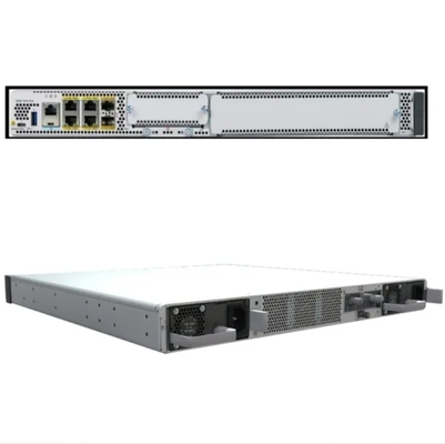 C8300-1N1S-4T2X - Cisco Catalyst 8300 Series Edge Platforms Series C8300 1RU w/ 10G WAN (1 SM-slot en 1 NIM-slot, en 2 x 10-Gigabit Ethernet- en 4 x 1-Gigabit Ethernet-poorten)