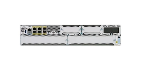 C8300-1N1S-4T2X - Cisco Catalyst 8300 Series Edge Platforms Series C8300 1RU w/ 10G WAN (1 SM-slot en 1 NIM-slot, en 2 x 10-Gigabit Ethernet- en 4 x 1-Gigabit Ethernet-poorten)