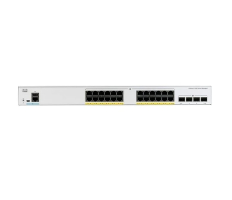 C1000-24T-4G-L - Cisco Catalyst 1000-serie switches 24 10/100/1000 Ethernet-poorten en 4 1G SFP-uplinken